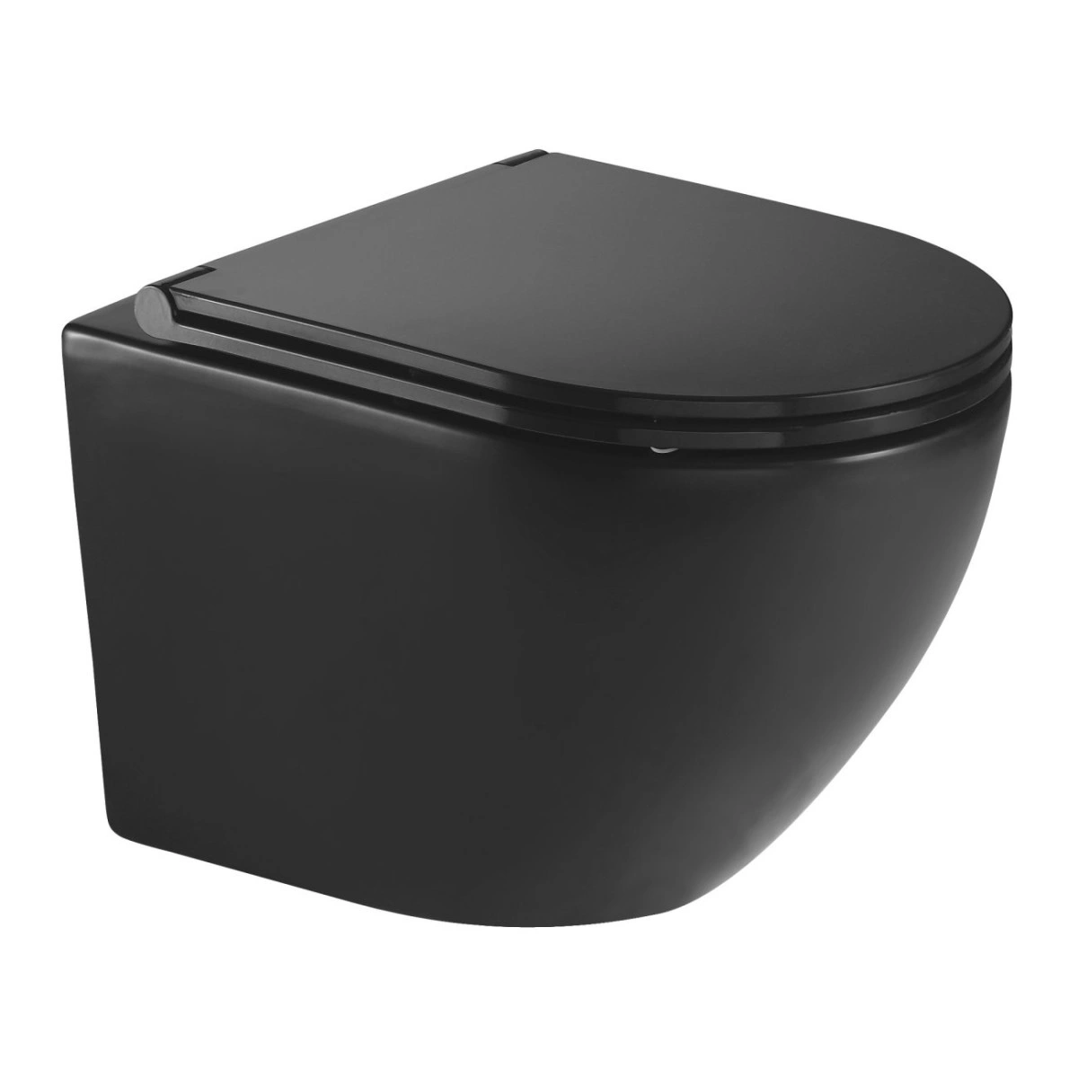 Унітаз підвісний IMPRESE LESNA i11546 black, чорний